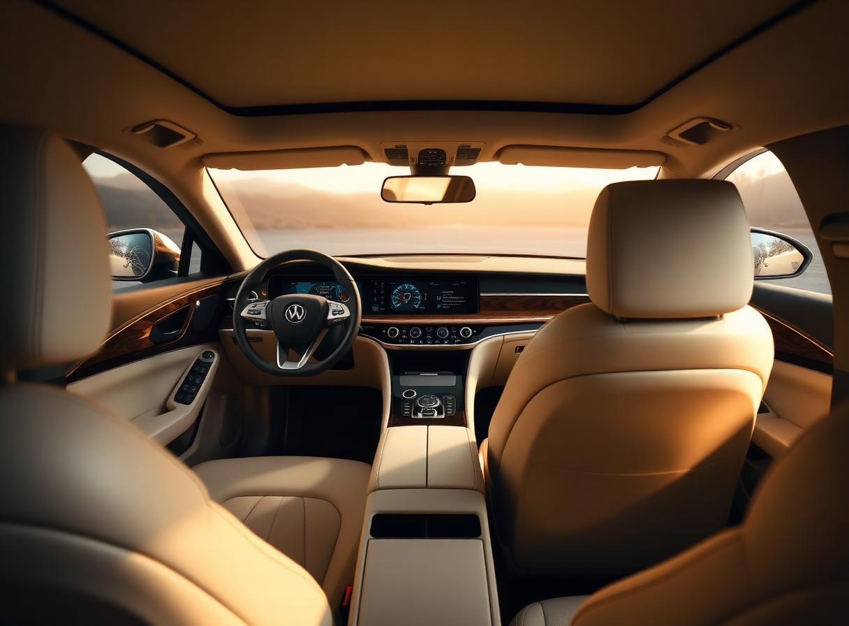 Coastal GT cabin and dashboard